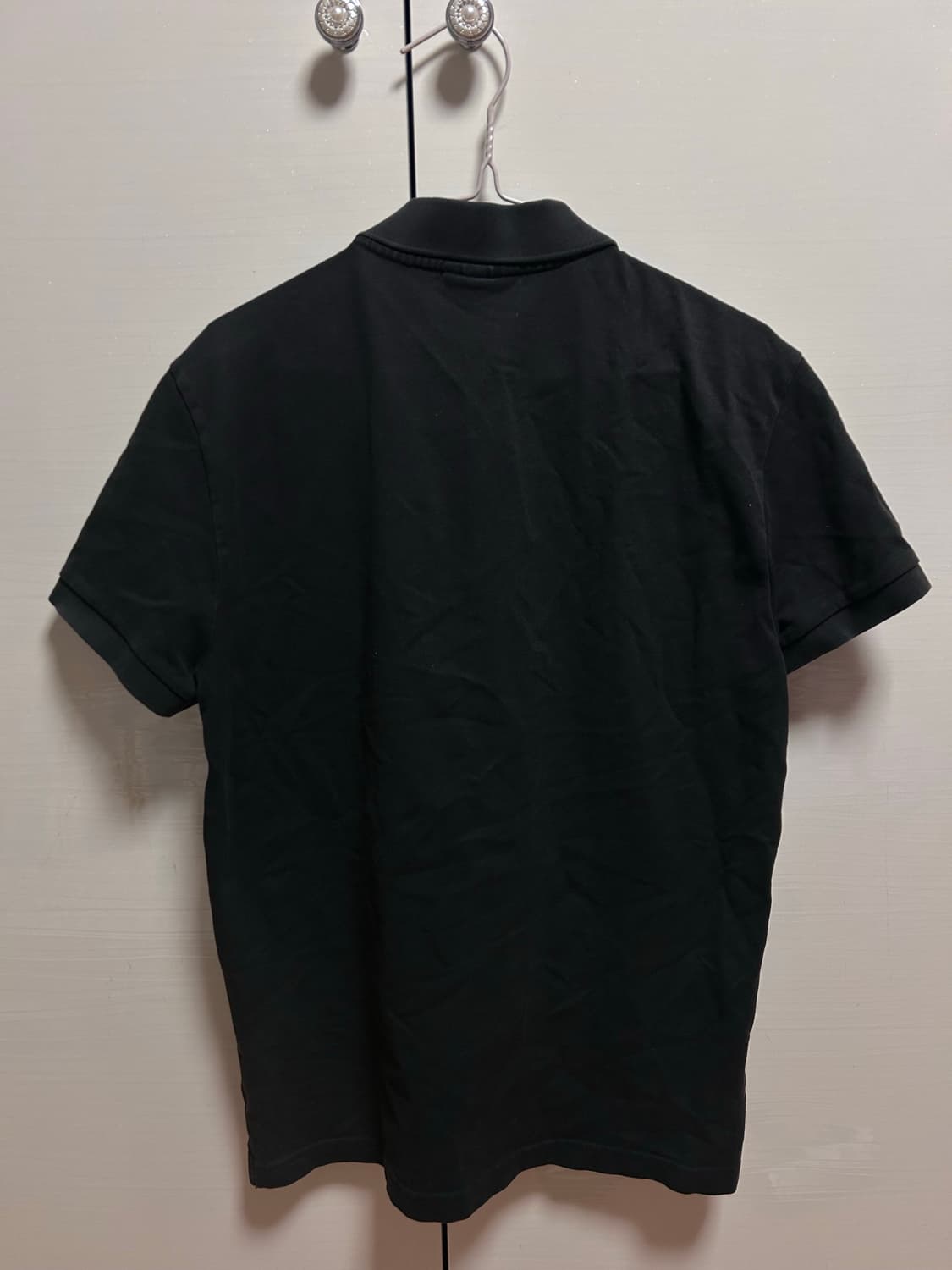 라코스테 블랙 슬림핏 폴로셔츠 M 상품이미지4