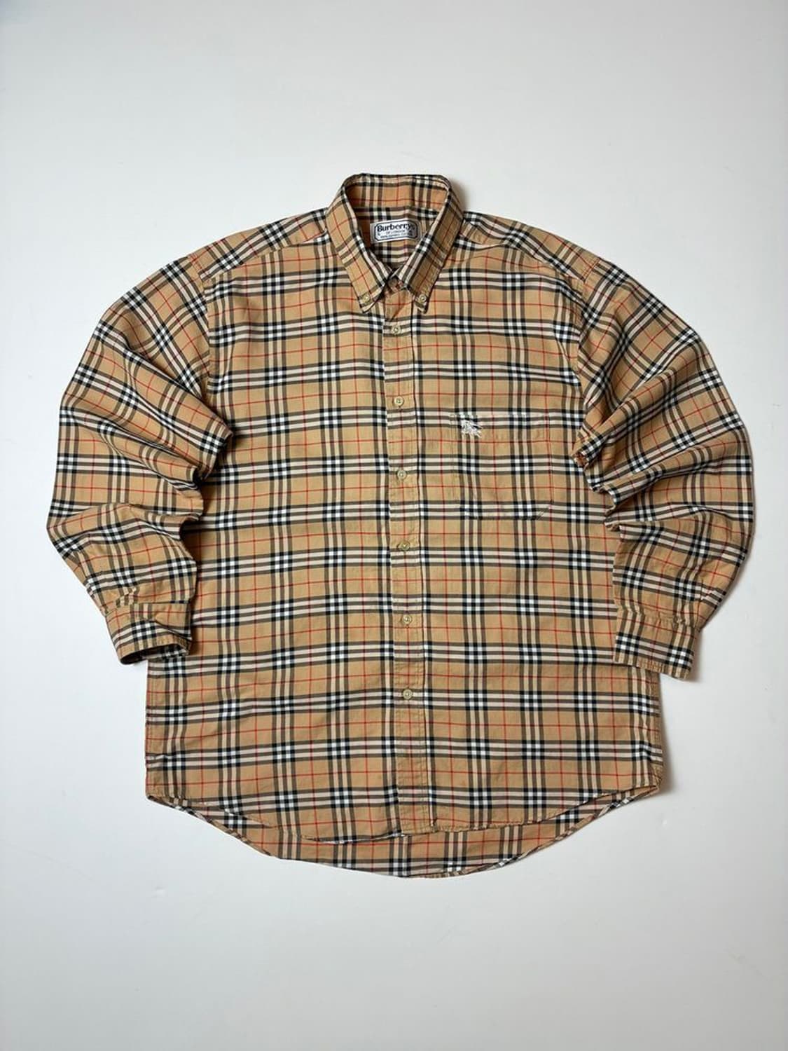 버버리 90's 노바체크 시그니처 셔츠 PN8792 상품이미지1