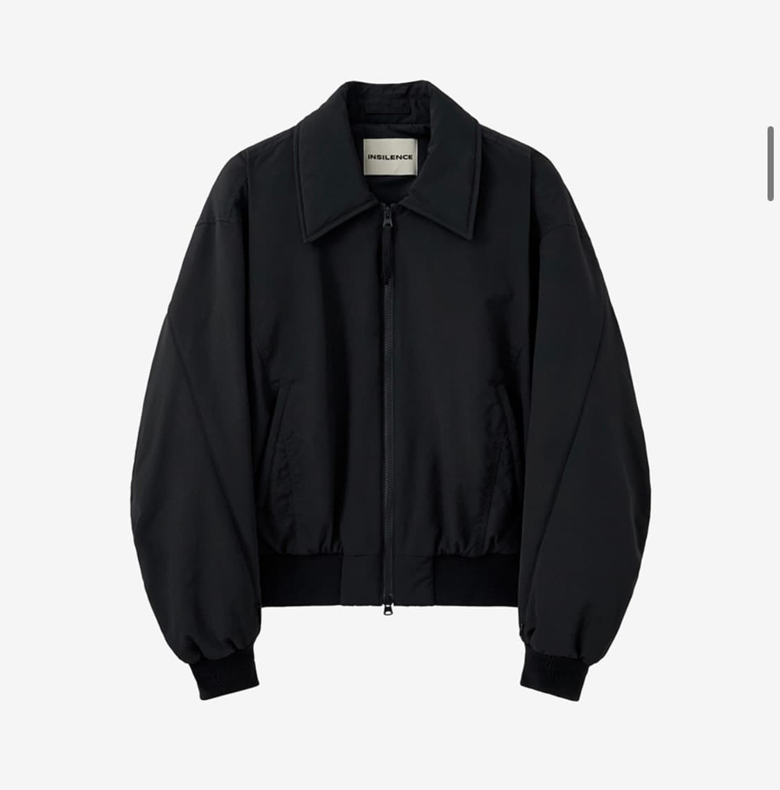 인사일런스 패디드 크롭 블루종 m사이즈 상품이미지3