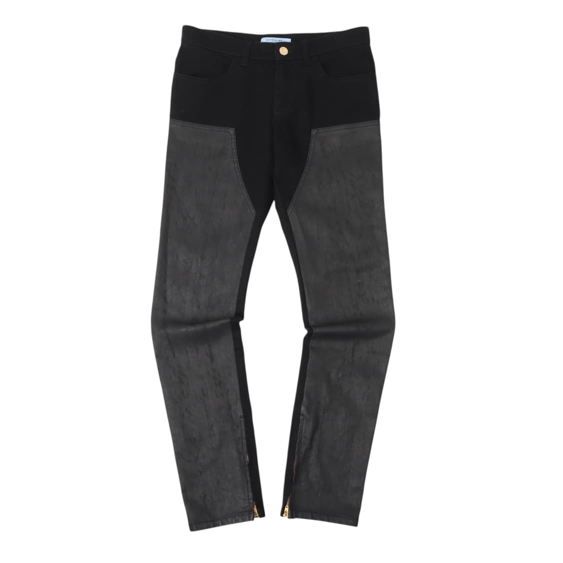 지방시 언 팬탈론 더블 레이어 블랙 진 데님팬츠 상품이미지1