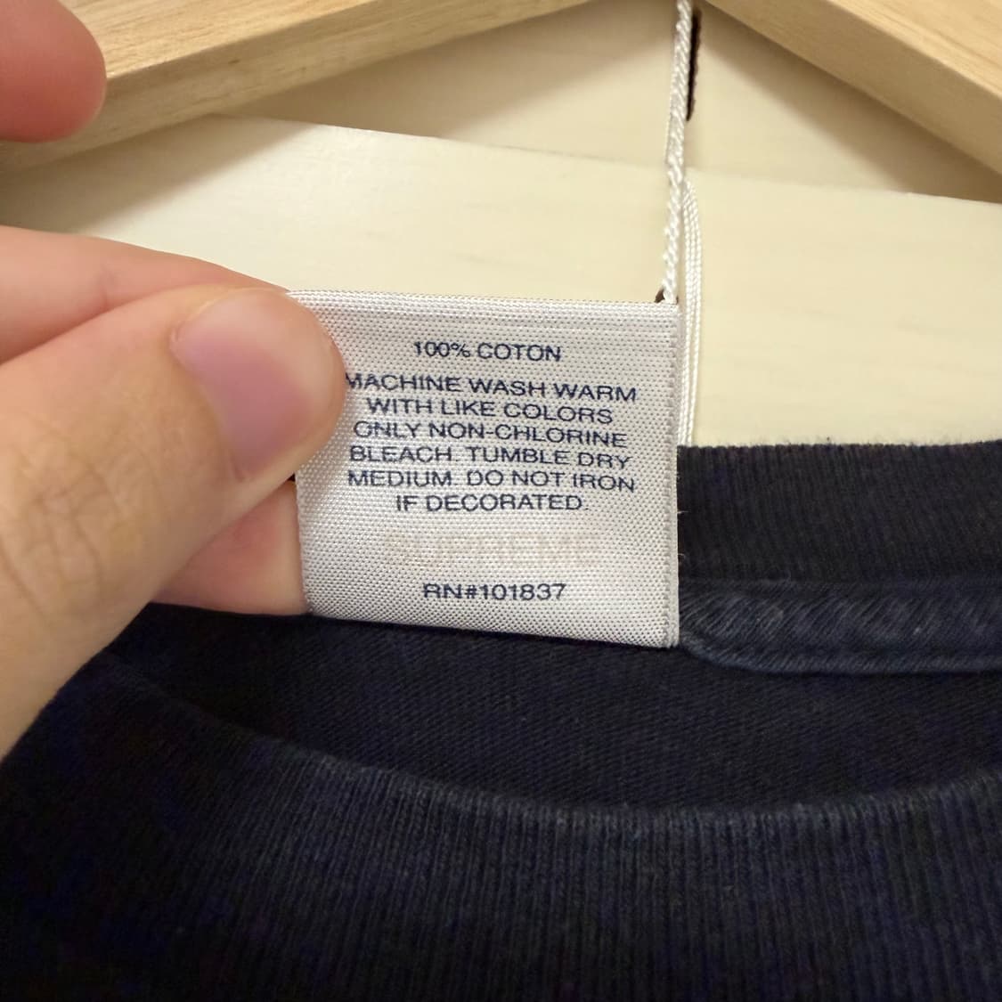 슈프림 Supreme 19fw 페이스 롱슬리브 긴팔 티셔츠 블랙 L 상품이미지7