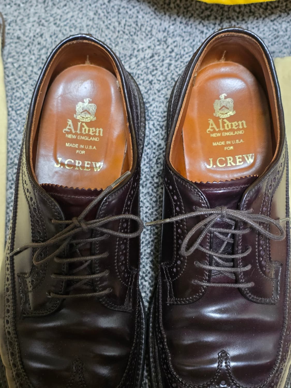 10D Alden 975 알든 975 코도반 롱윙 상품이미지3