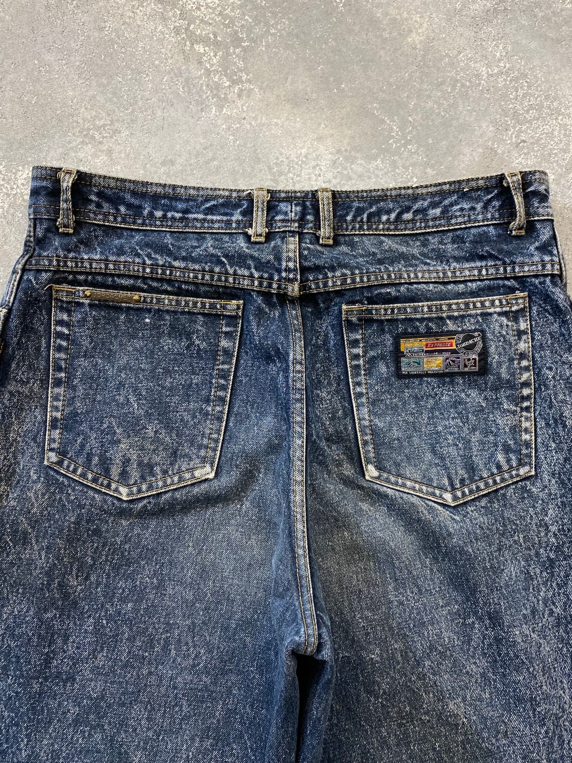 [34] 90s Jordache 조다쉬 스톤 워시드 배기핏 데님팬츠 상품이미지7