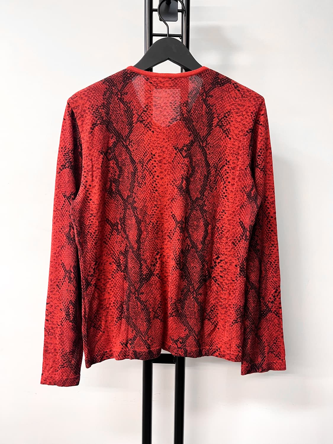 지방시 파이톤 패턴 가디건 상품이미지4