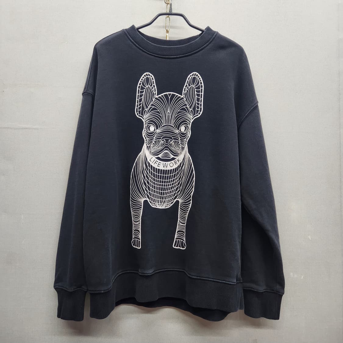 라이프워크 빅로고 맨투맨 XL 상품이미지1