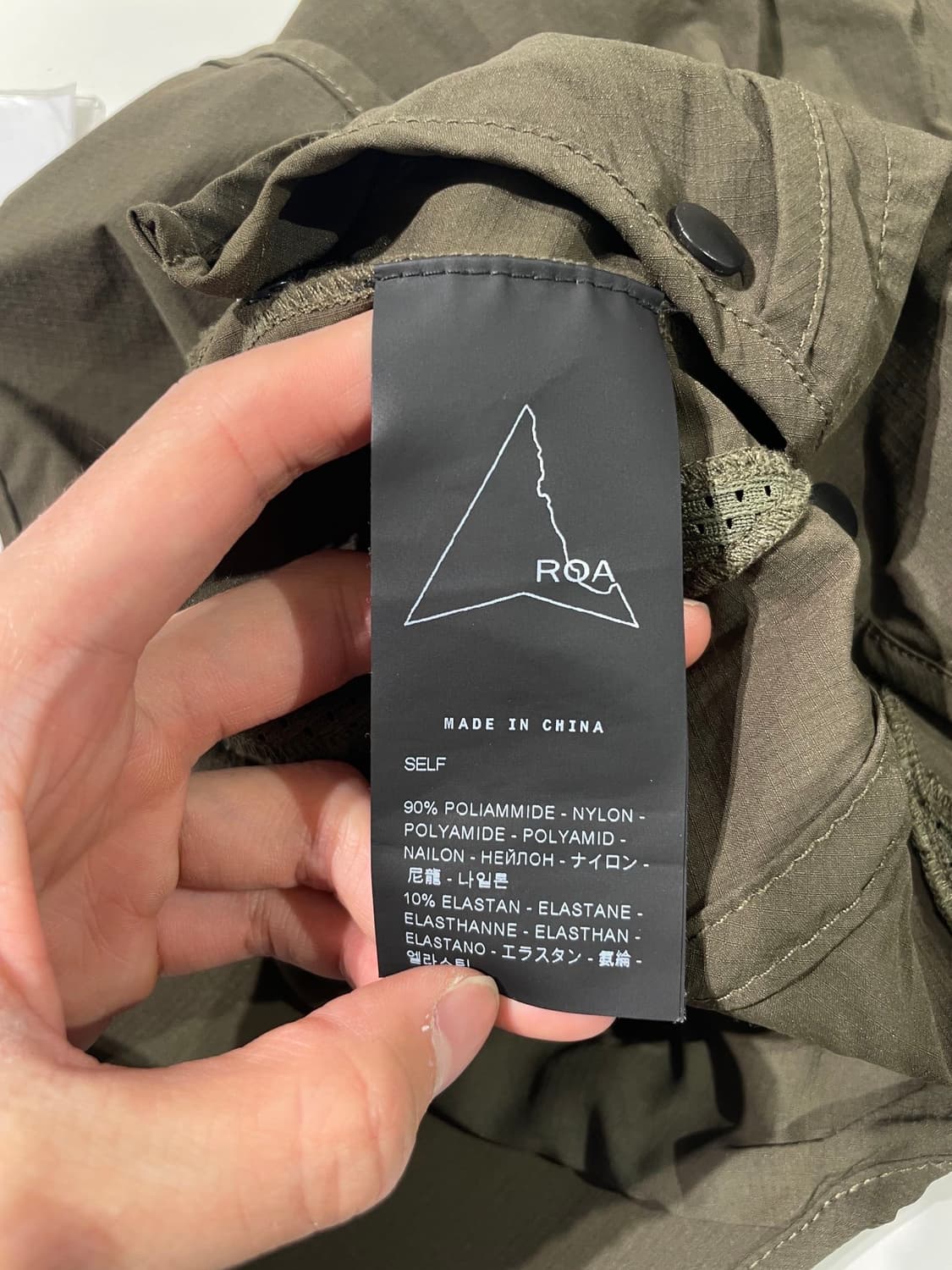 로아 카키 하이킹 사하라 캡 상품이미지6