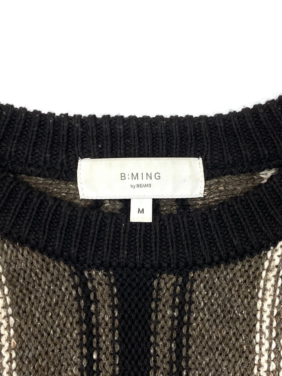 Beams knit sweater 상품이미지6