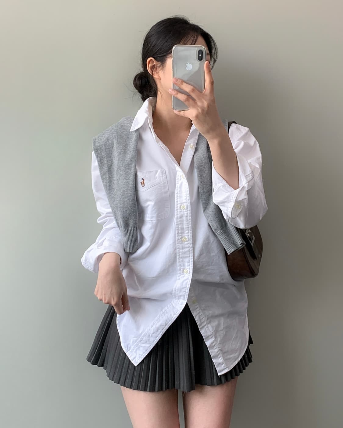 폴로 화이트 셔츠  상품이미지2