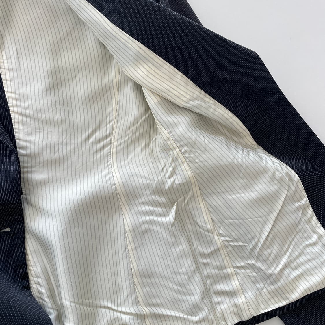 엠프리오 아르마니 스트라이프 백 트임 블레이저 자켓 상품이미지7