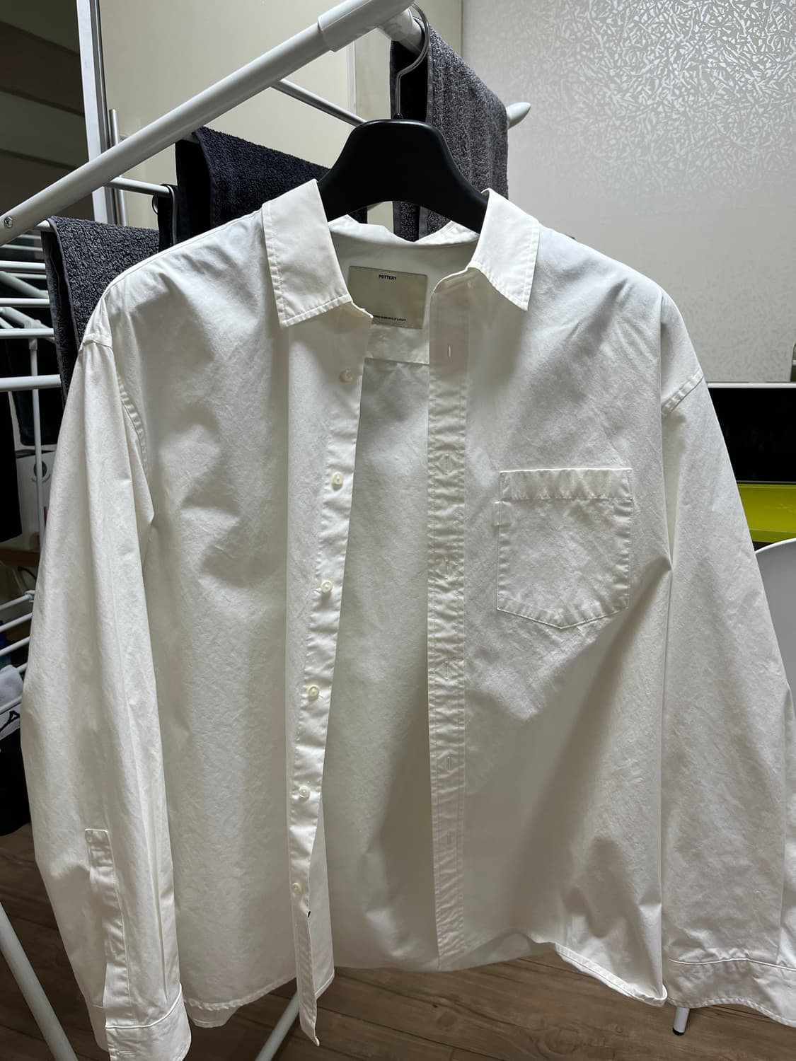 (2) 포터리 컴포트셔츠 화이트 상품이미지2