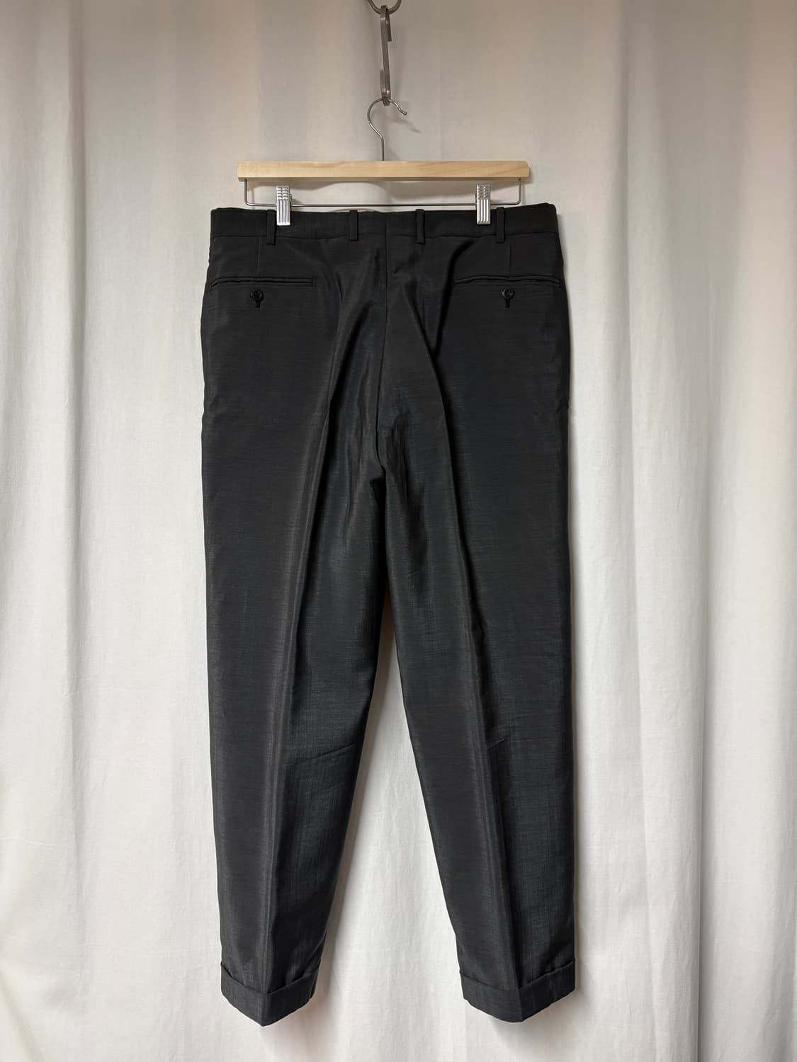 00's 에르메스 울 모헤어 수트/하의 상품이미지2