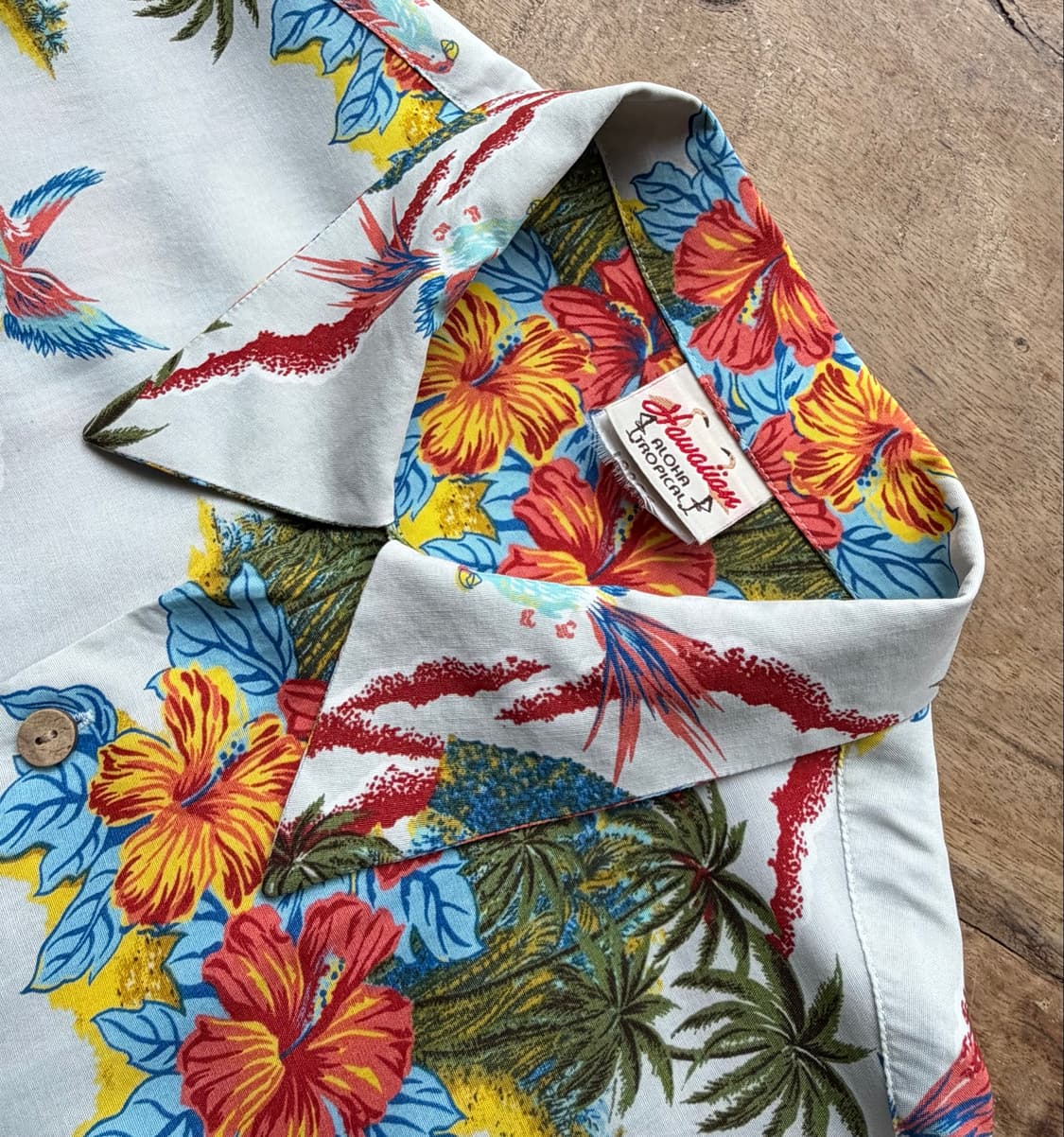 하와이안 셔츠 made in Hawaii (size L) 상품이미지8