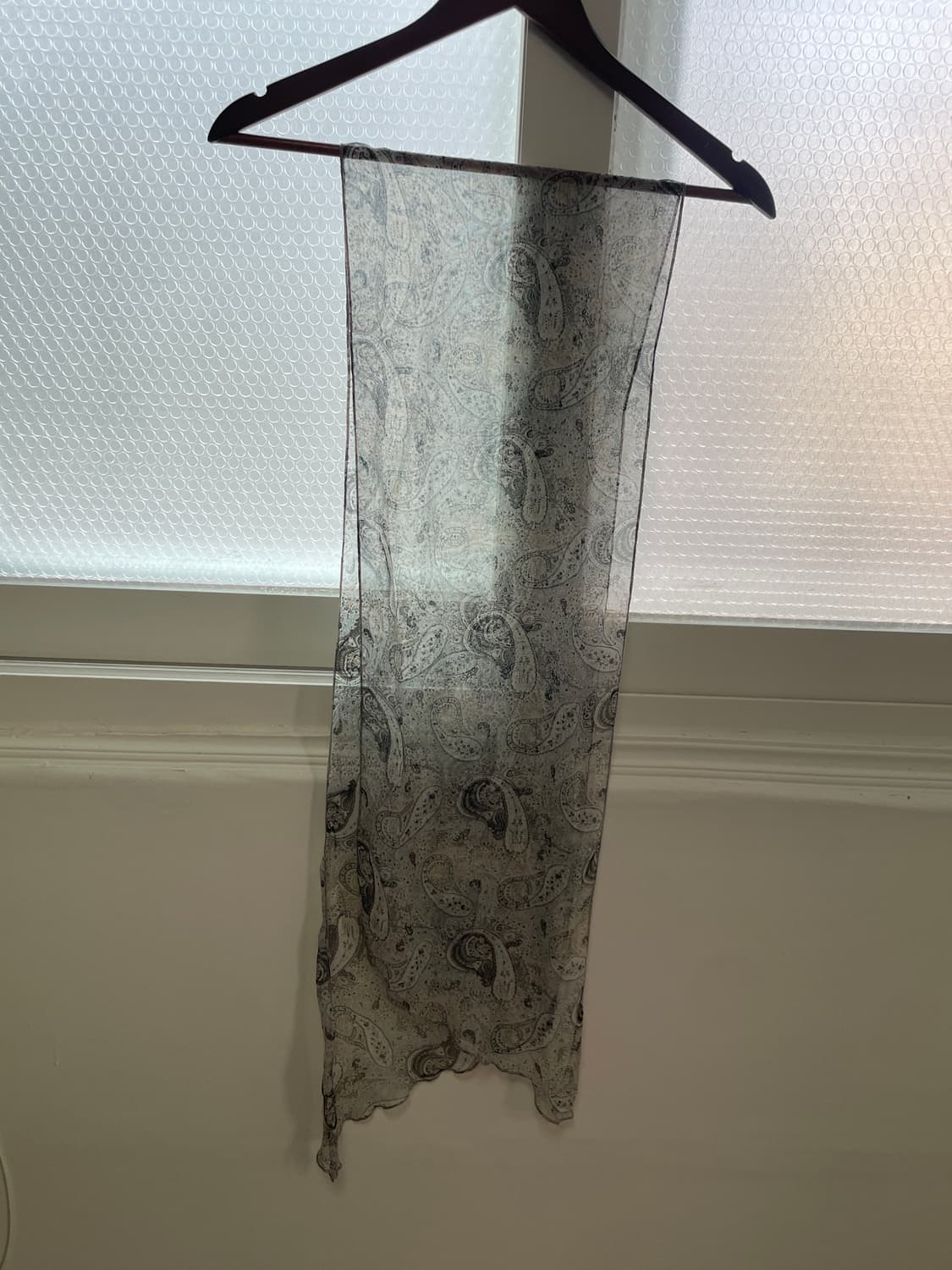 빈티지 페이즐리 실키 스카프 J03555 상품이미지3