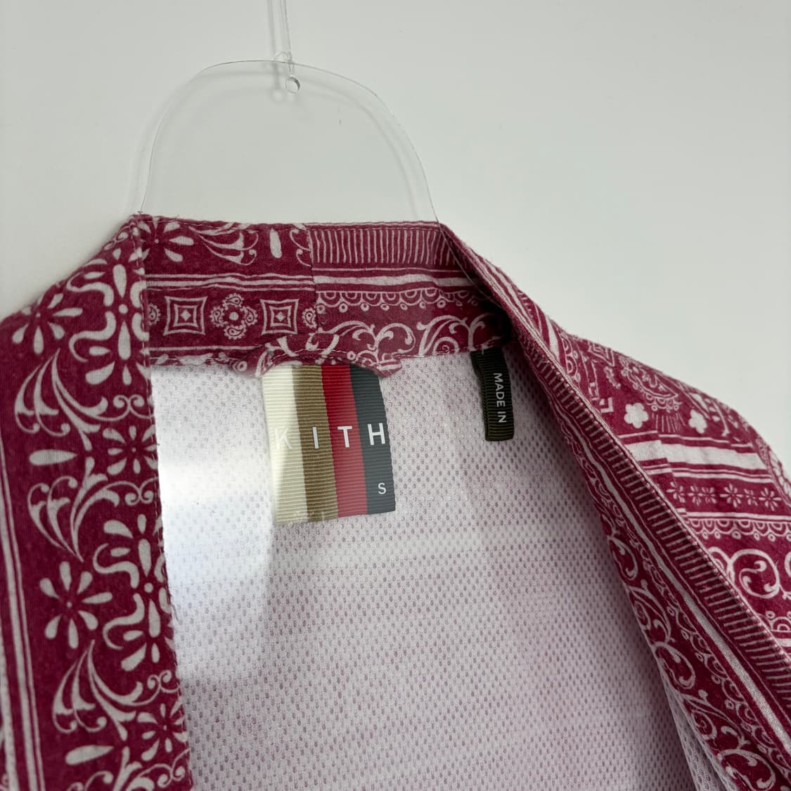 Kith 키스 패치워크 반다나 자켓 가디건 기모노 한텐 상품이미지2