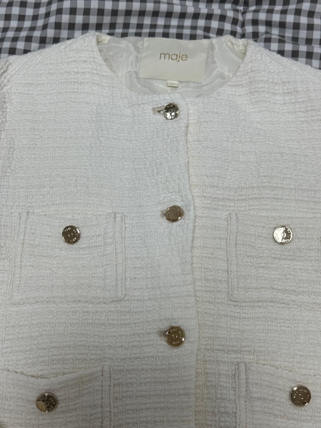 마쥬 트위드 자켓 maje 자켓 상품이미지4