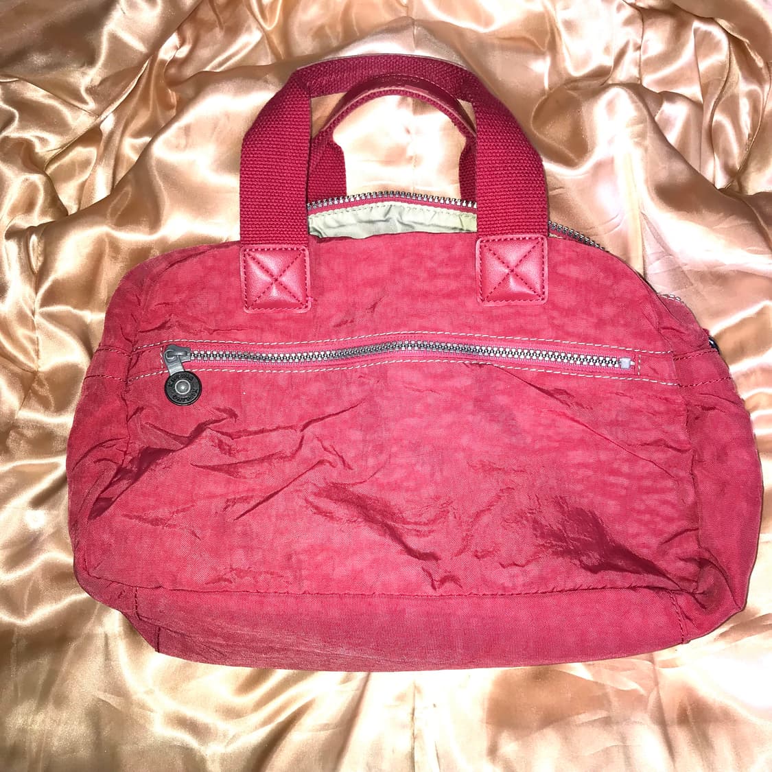 키플링 y2k 레드 숄더백 도트백 상품이미지8