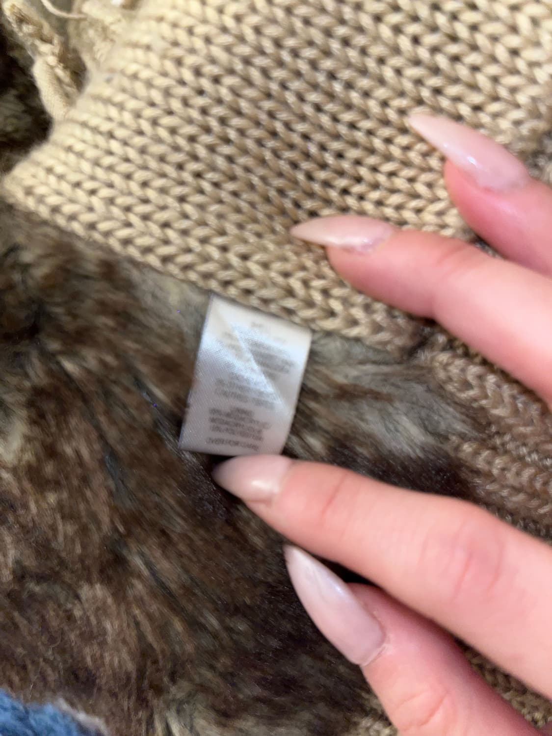  Abercrombie beige Knit 상품이미지10