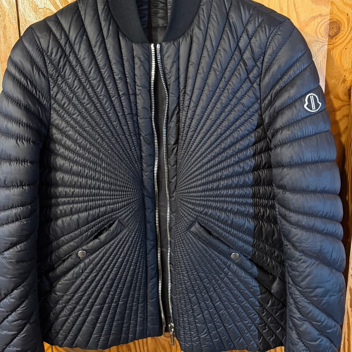 몽클레어 x 릭오웬스 콜라보 앵글(angle) 봄버 자켓  상품이미지6