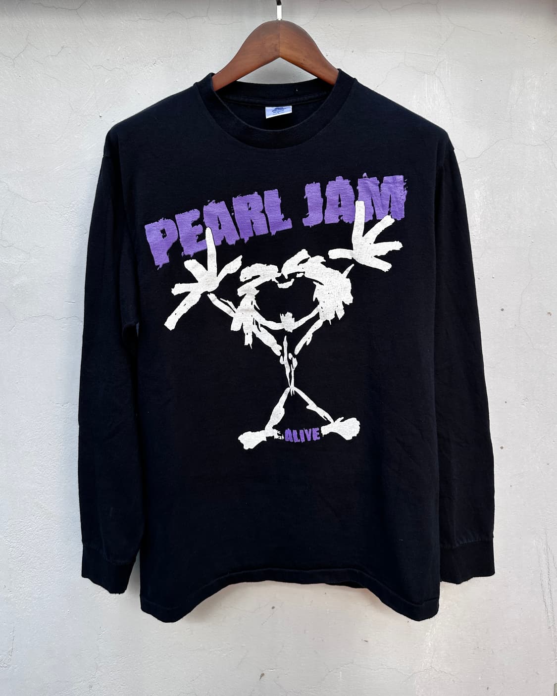 90s og pearl jam alive 롱슬리브 밴드티 상품이미지2