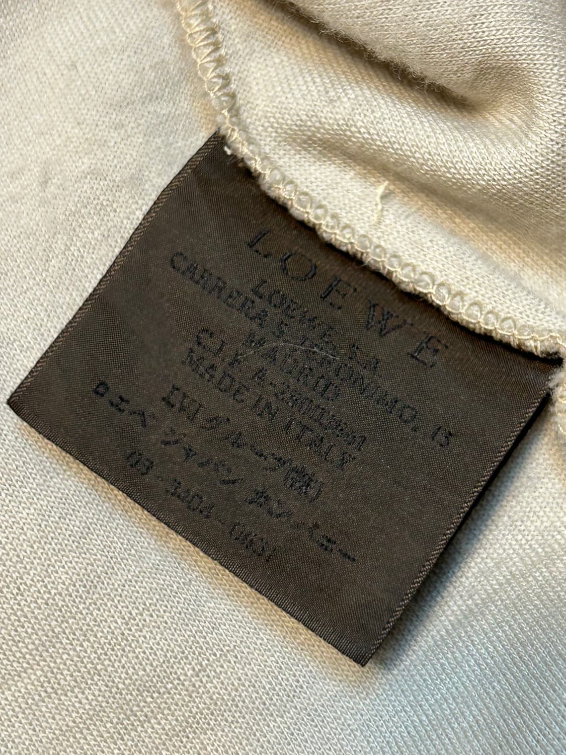 로에베 립 카라 니트 탑 상품이미지8