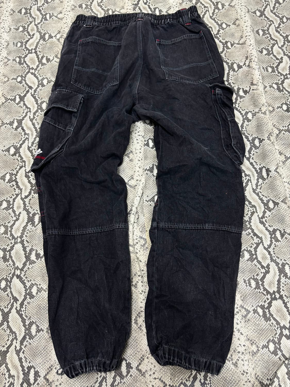 “Vintage” Y2K Mood Black Cargo Pants 상품이미지7