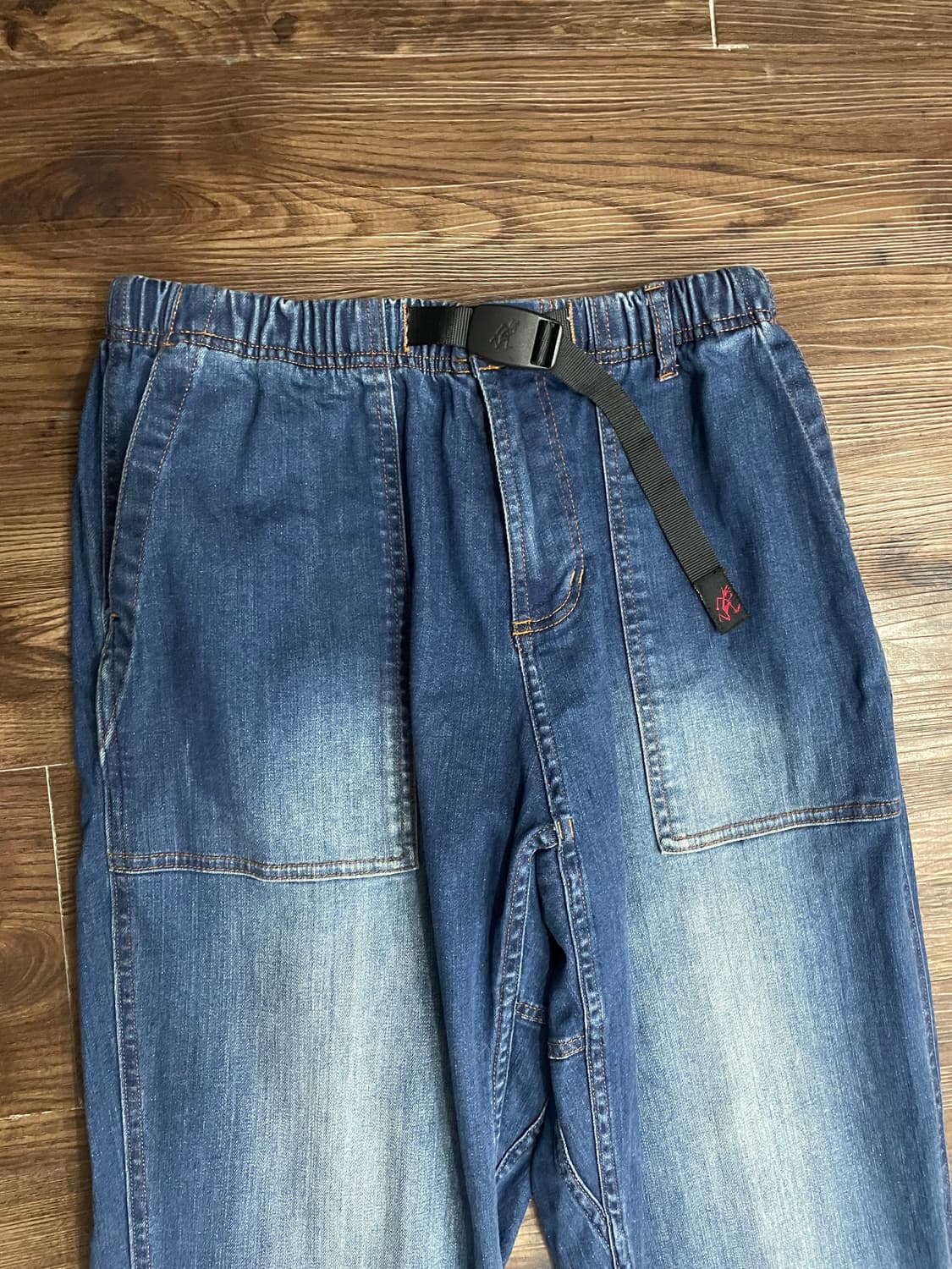 그라미치 루즈 테이퍼드 스트레치 데님 팬츠 상품이미지2