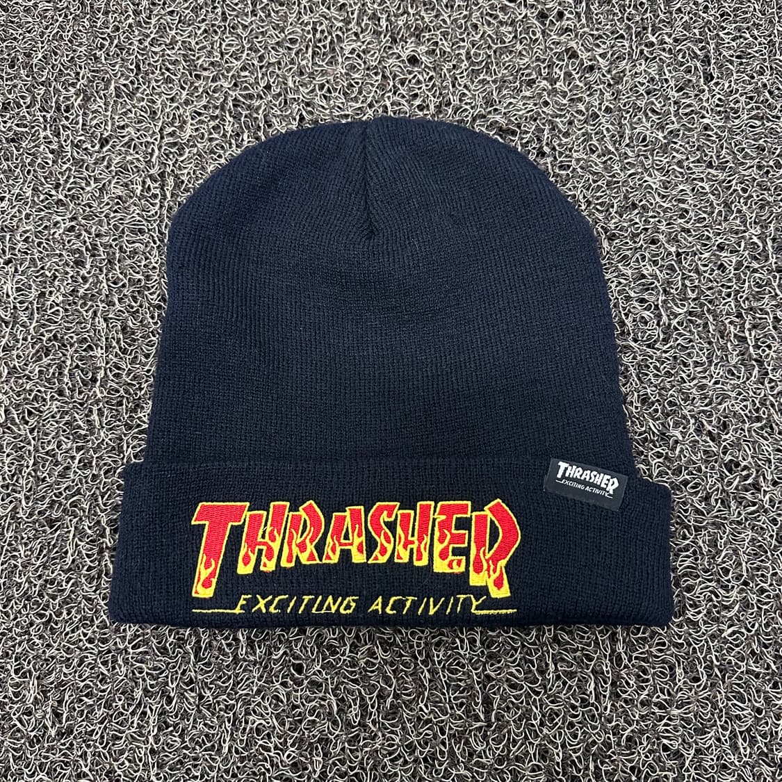 트레셔 블랙 비니 FREE사이즈 상품이미지1