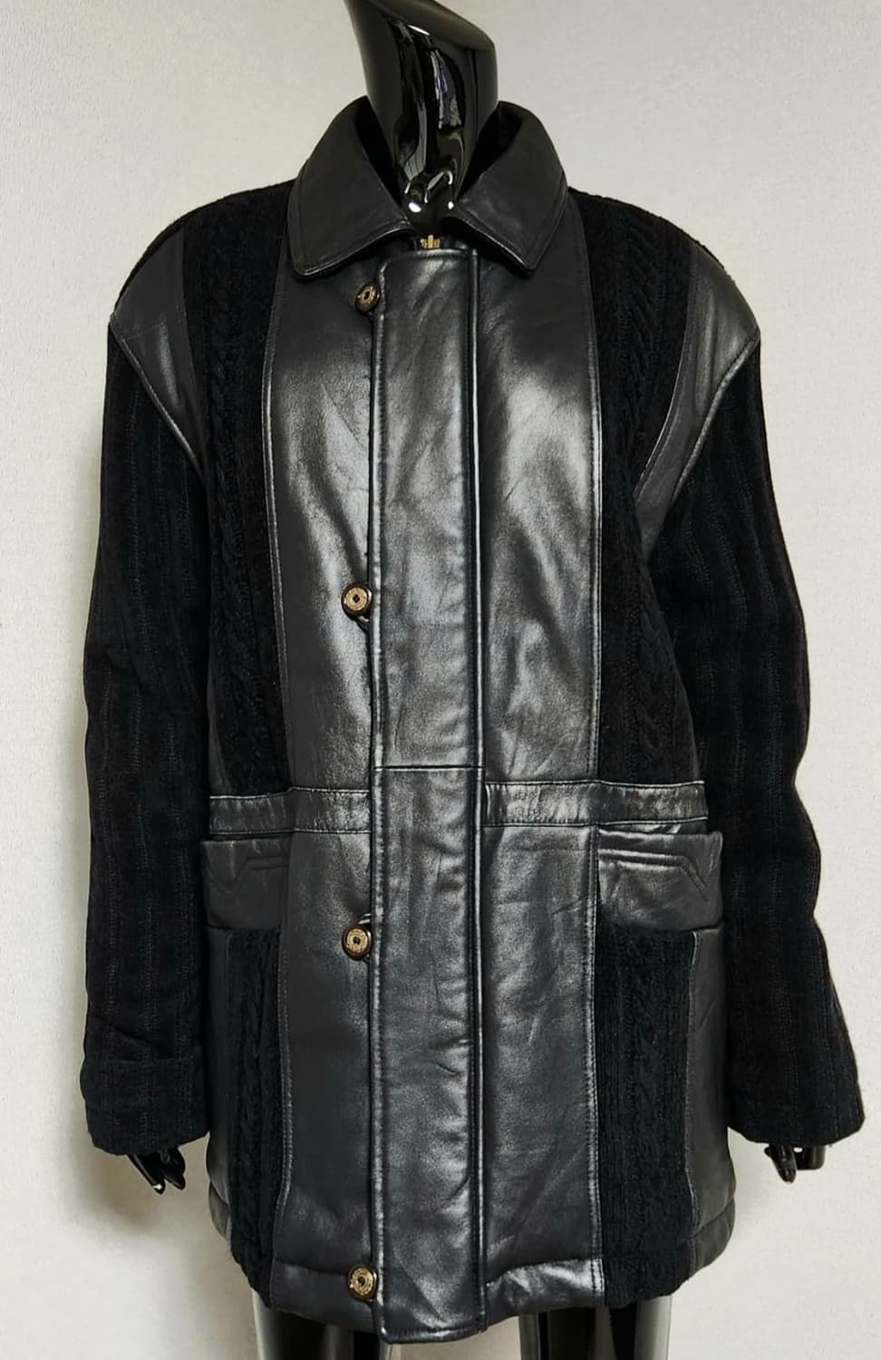 마시모뚜띠 가죽코트 상품이미지1