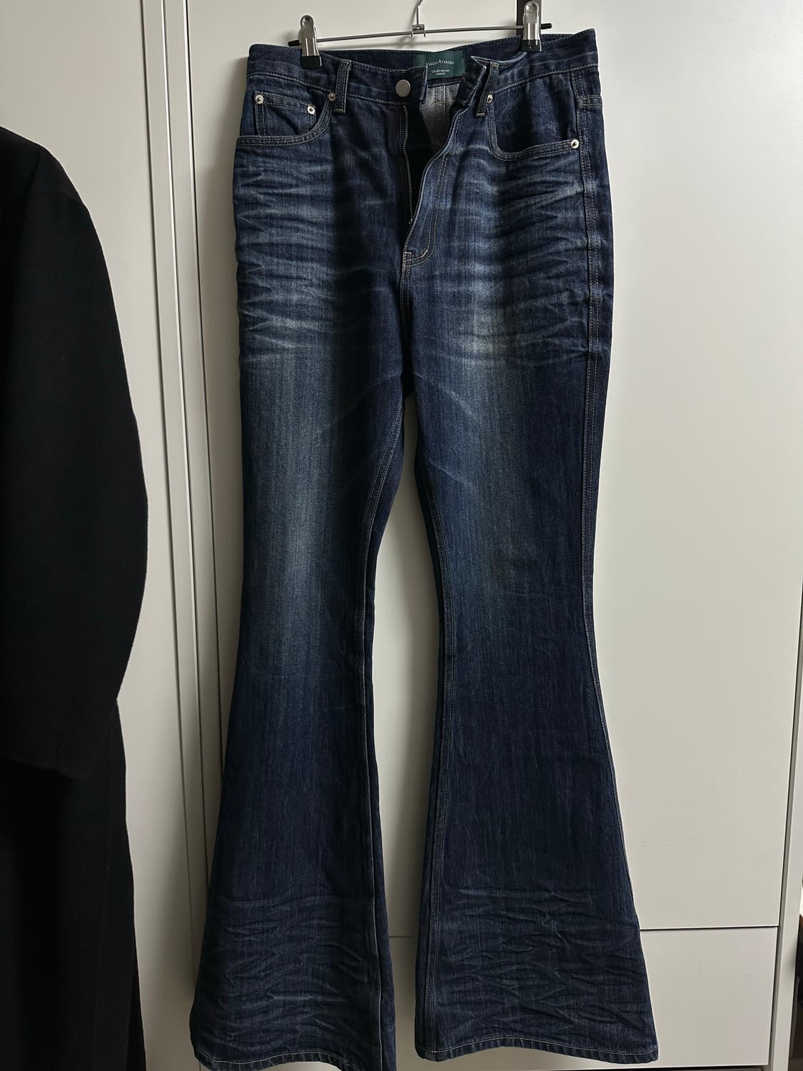 언더마이카 와이드 플레어진 0사이즈 인디고 상품이미지2