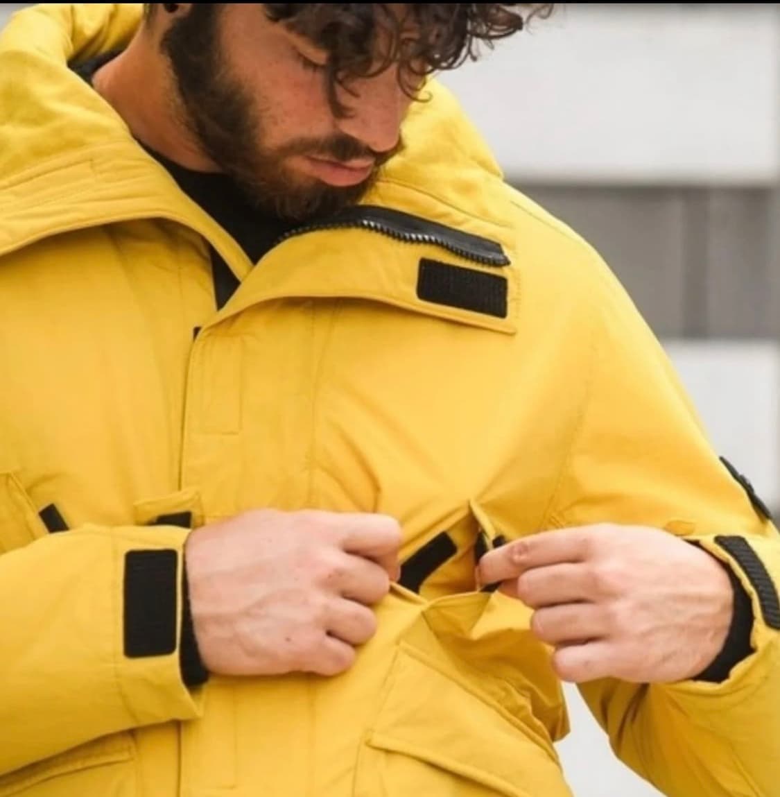 [L] 스톤아일랜드 마이크로랩스 프리마로프트 옐로우 패딩 상품이미지10