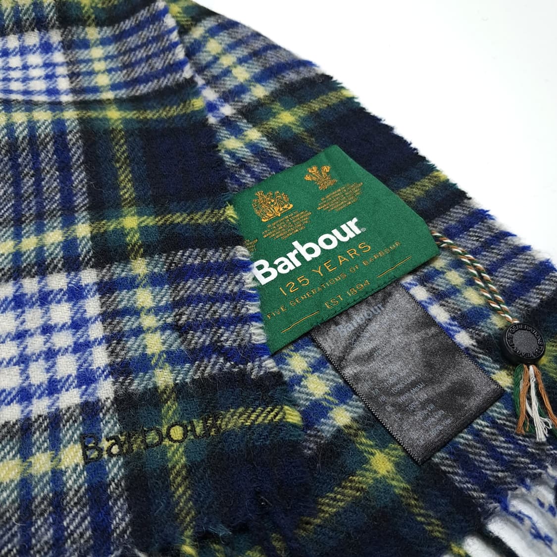 MX414 바버 울 타탄 머플러 상품이미지8