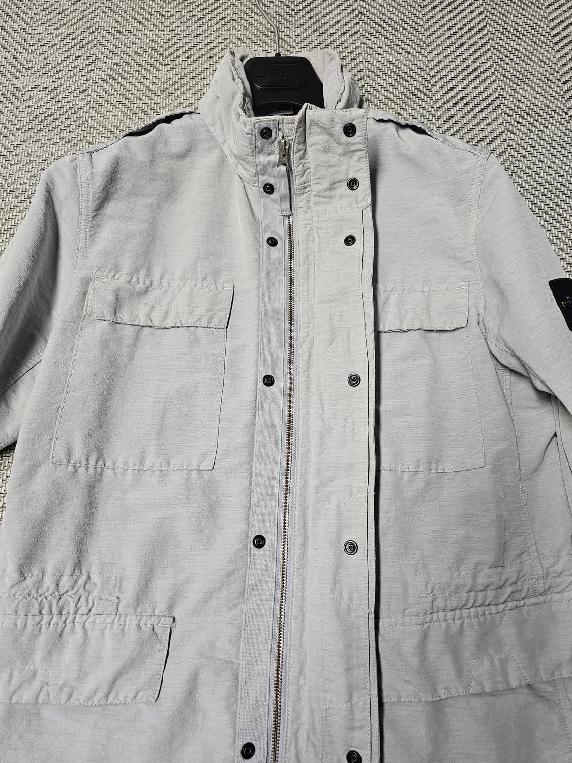 스톤아일랜드 POLYESTER SHANTUNG 필드자켓 상품이미지6