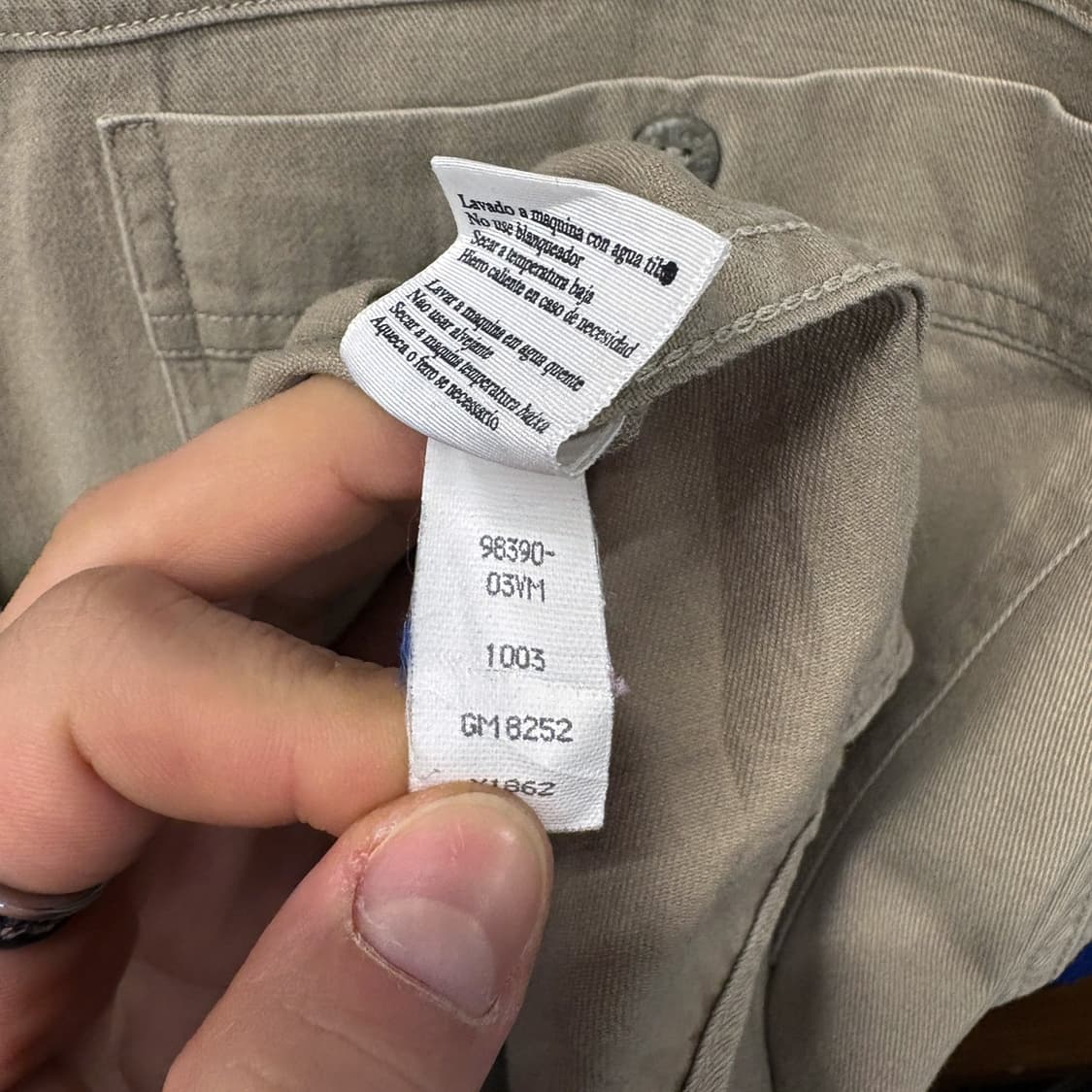 00s 할리데이비슨 멕시코 생산 미니쉴드 코튼트윌 가라지셔츠 N281 상품이미지9