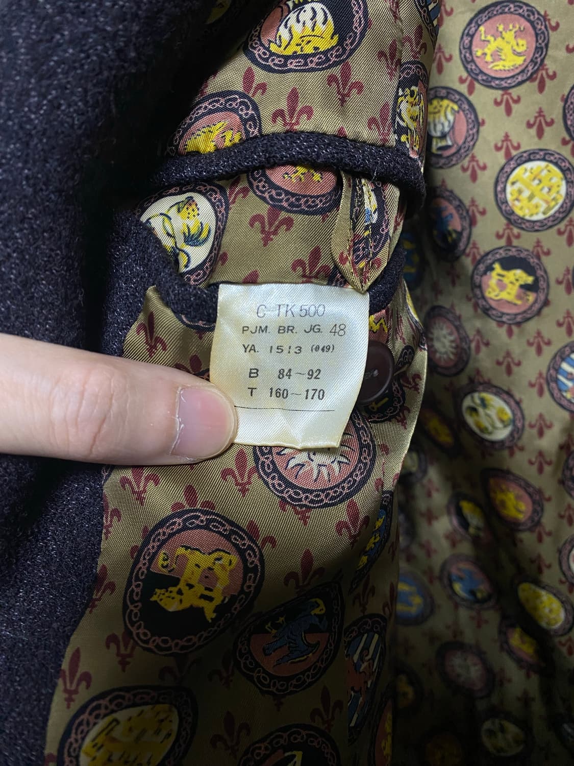 장폴고티에 90‘s 더블 브레스티드 울 자켓 상품이미지5