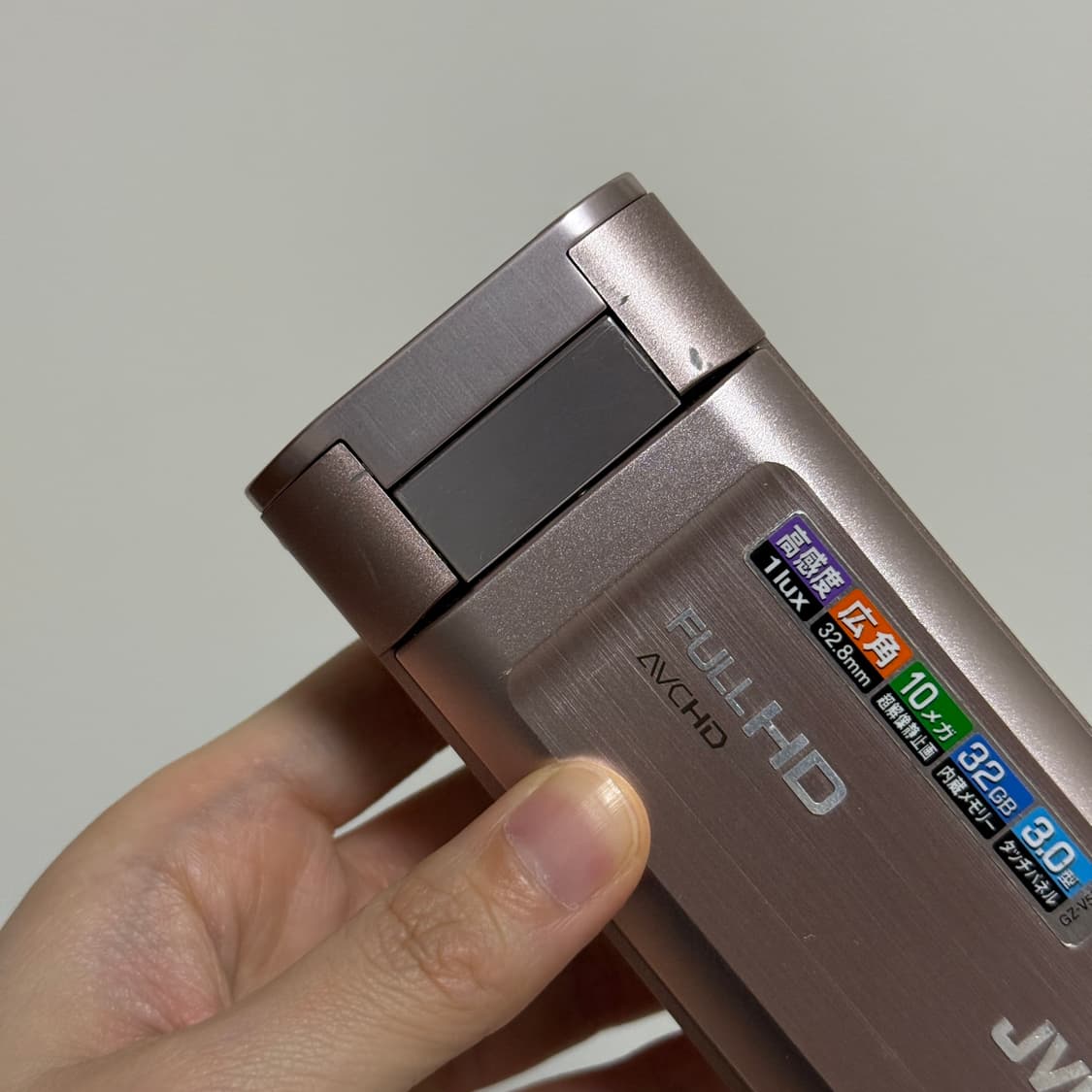 풀구성 JVC GZ-V570 핑크캠코더 빈티지캠코더 핑크디카 빅터 소니 상품이미지4