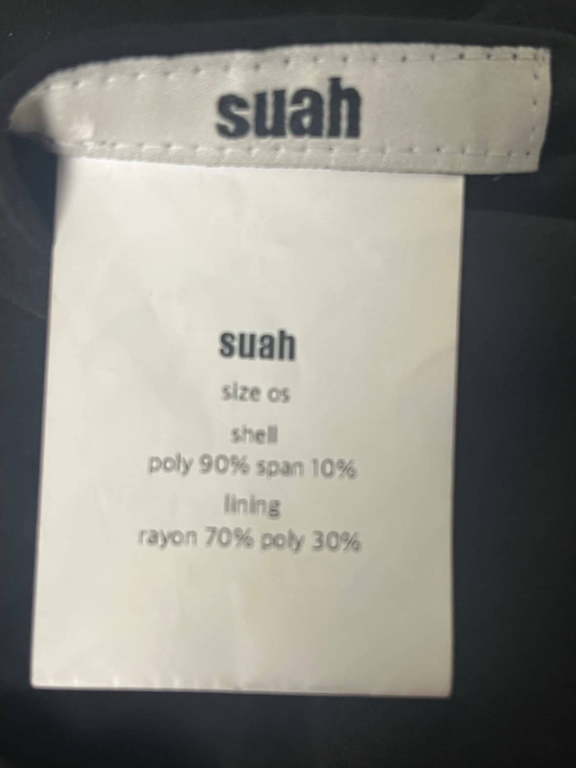 Suah Roof Reversible Bag Suede / Black 상품이미지5