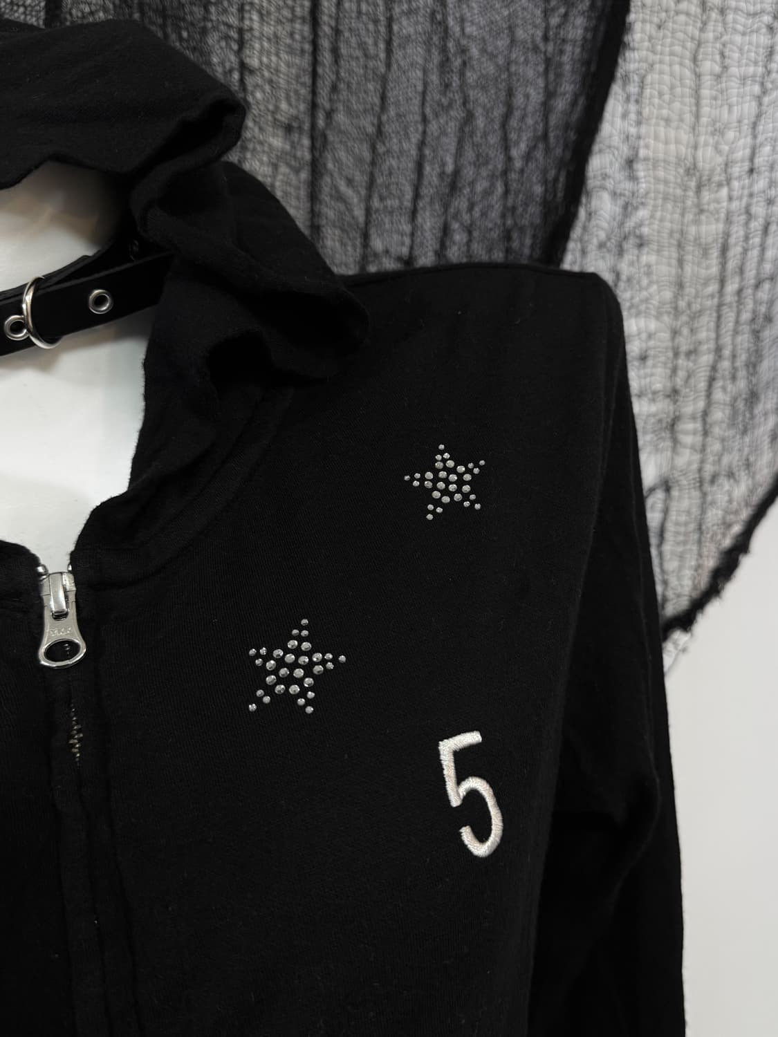 star cubic hood zip up 상품이미지2