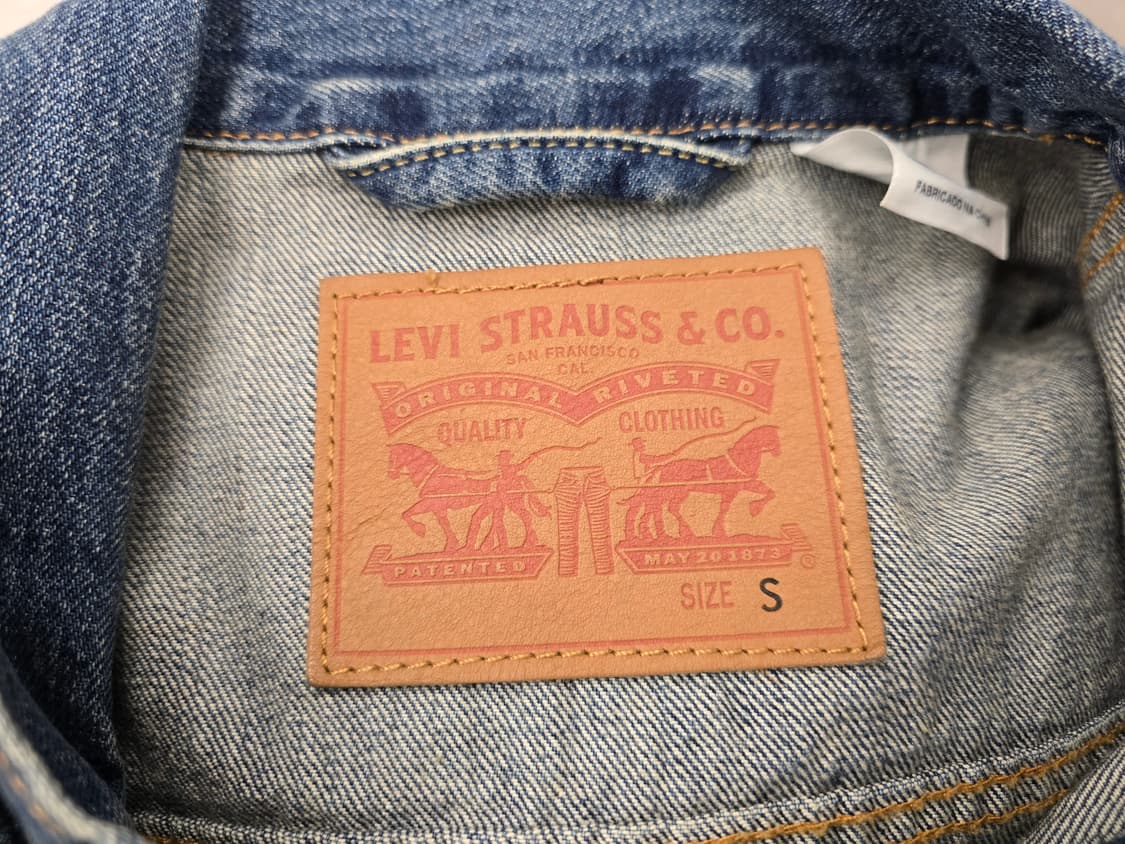 리바이스 남자 데님자켓.  싸이즈 S 95 상품이미지4