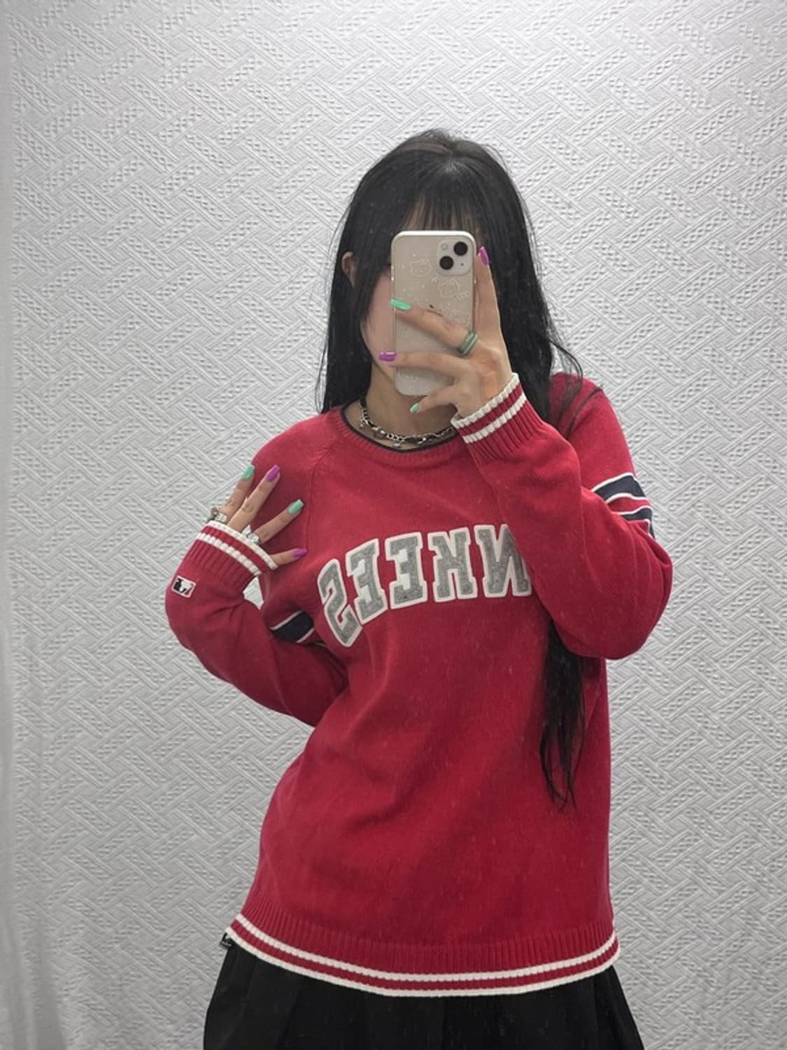 MLB 뉴욕양키스 00's 레트로 라인 니트 95 C07290 상품이미지1