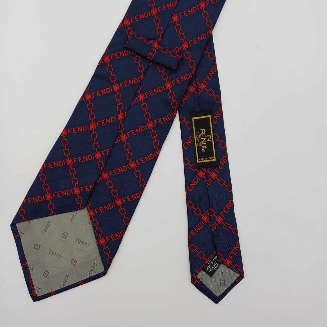 FENDI 펜디 실크 넥타이 [BCF10803_0004-169] 상품이미지2