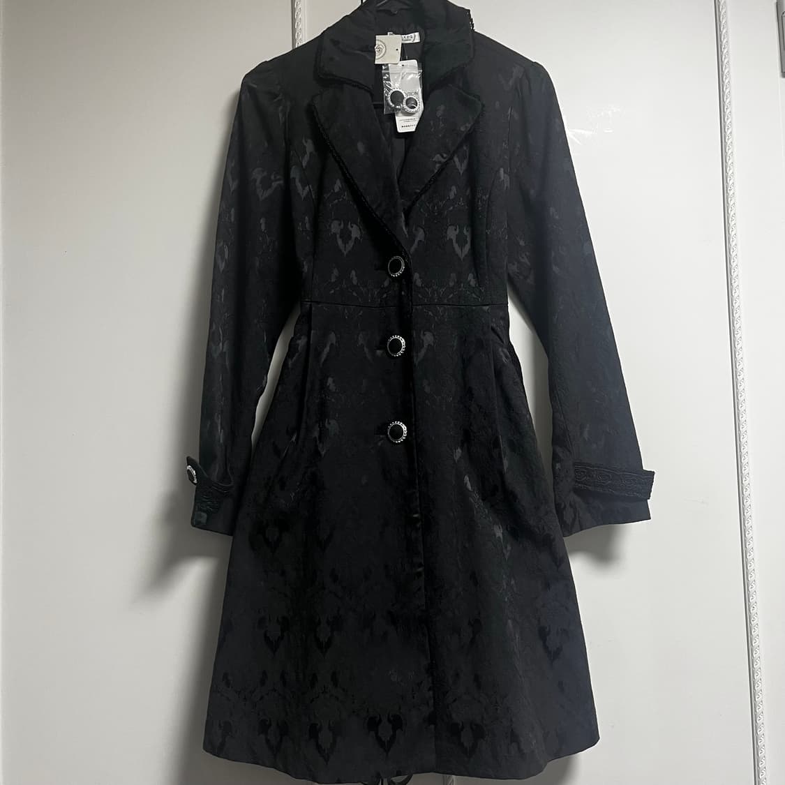 axes femme 엑시즈팜 고스 고딕 로맨틱 코트 공겜여주 고스로리 상품이미지1