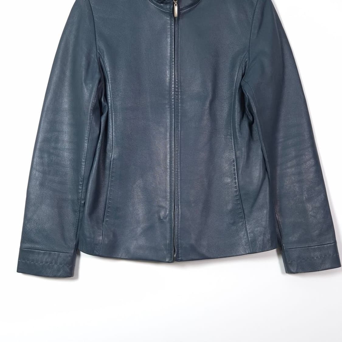 CONAD 대동모피 리얼 램스킨 하이넥 레더 자켓 66 상품이미지4