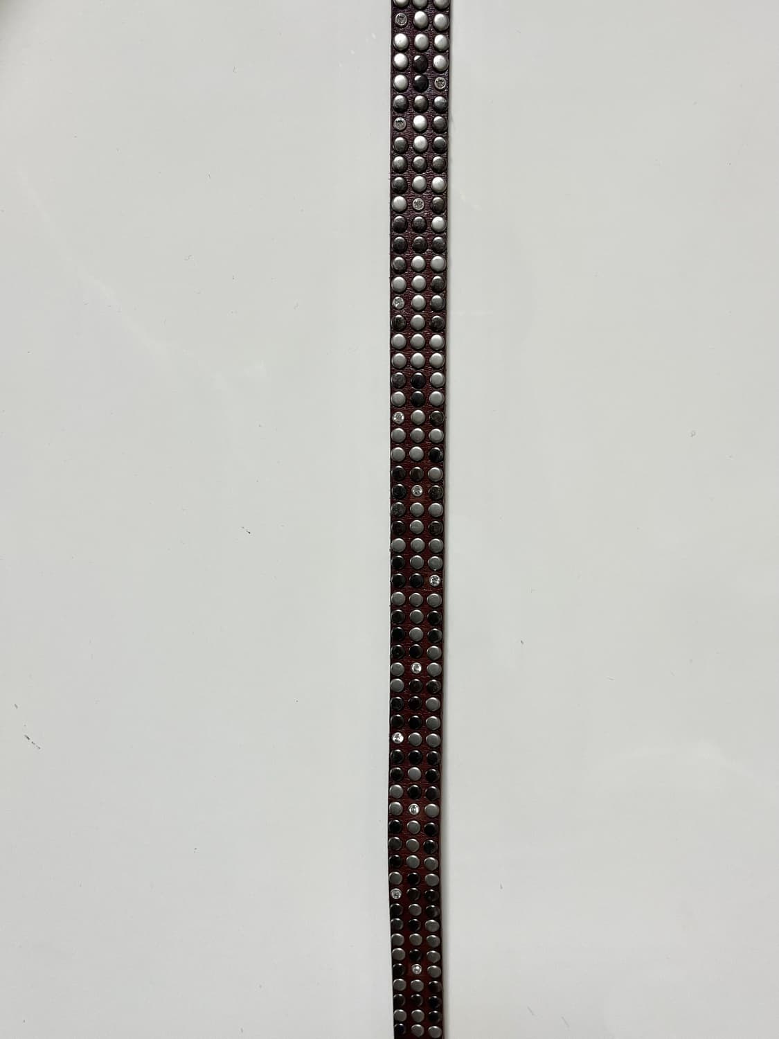 vintage leather studded belt 상품이미지4