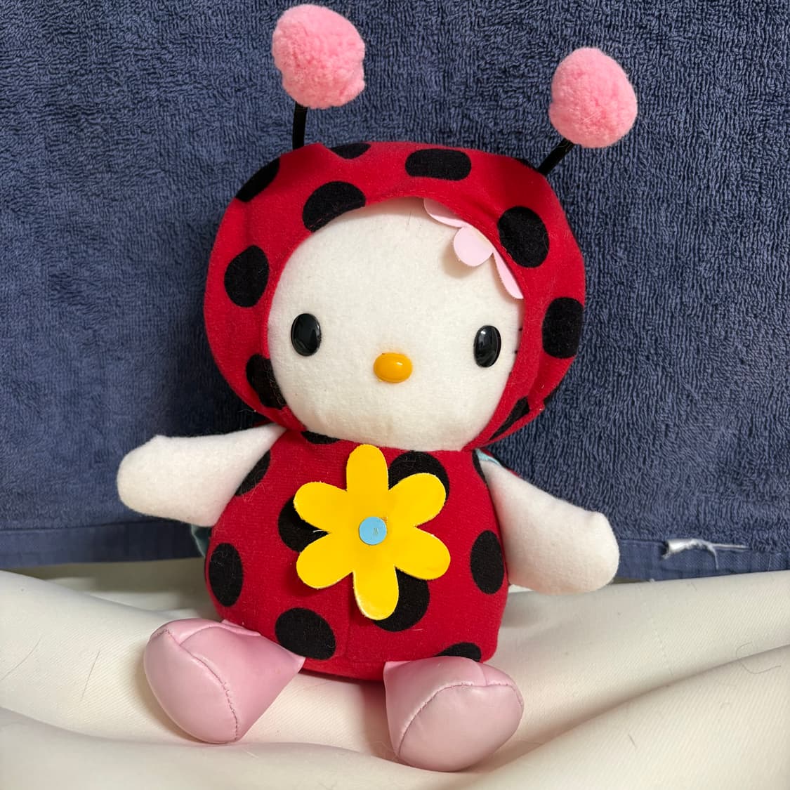 산리오 99년 고전키티 무당벌레 키티인형 상품이미지2