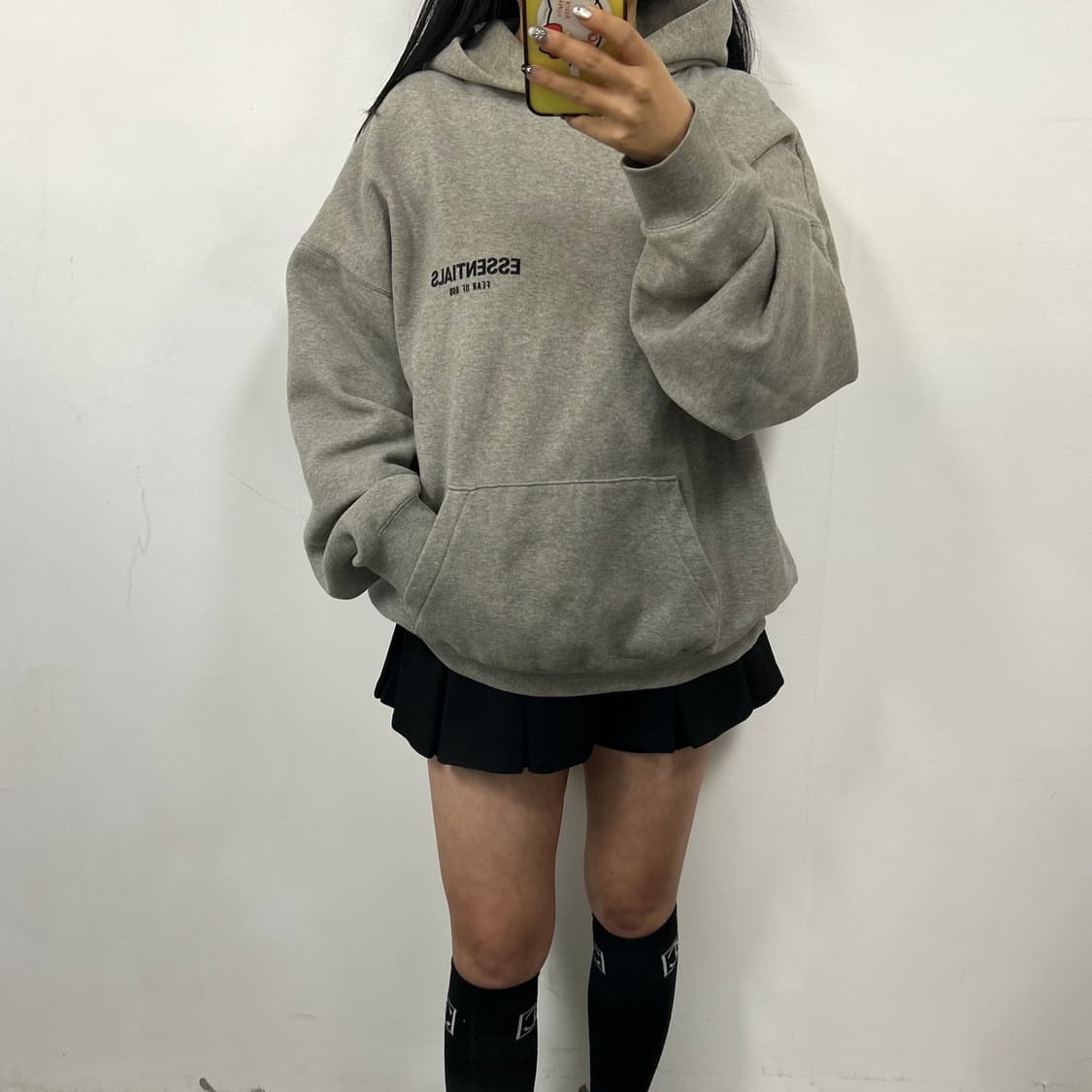 에센셜 후드티[1616] 상품이미지1