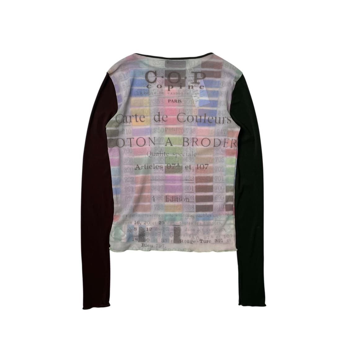 Cop copine 'color finder' 메쉬 탑 상품이미지6