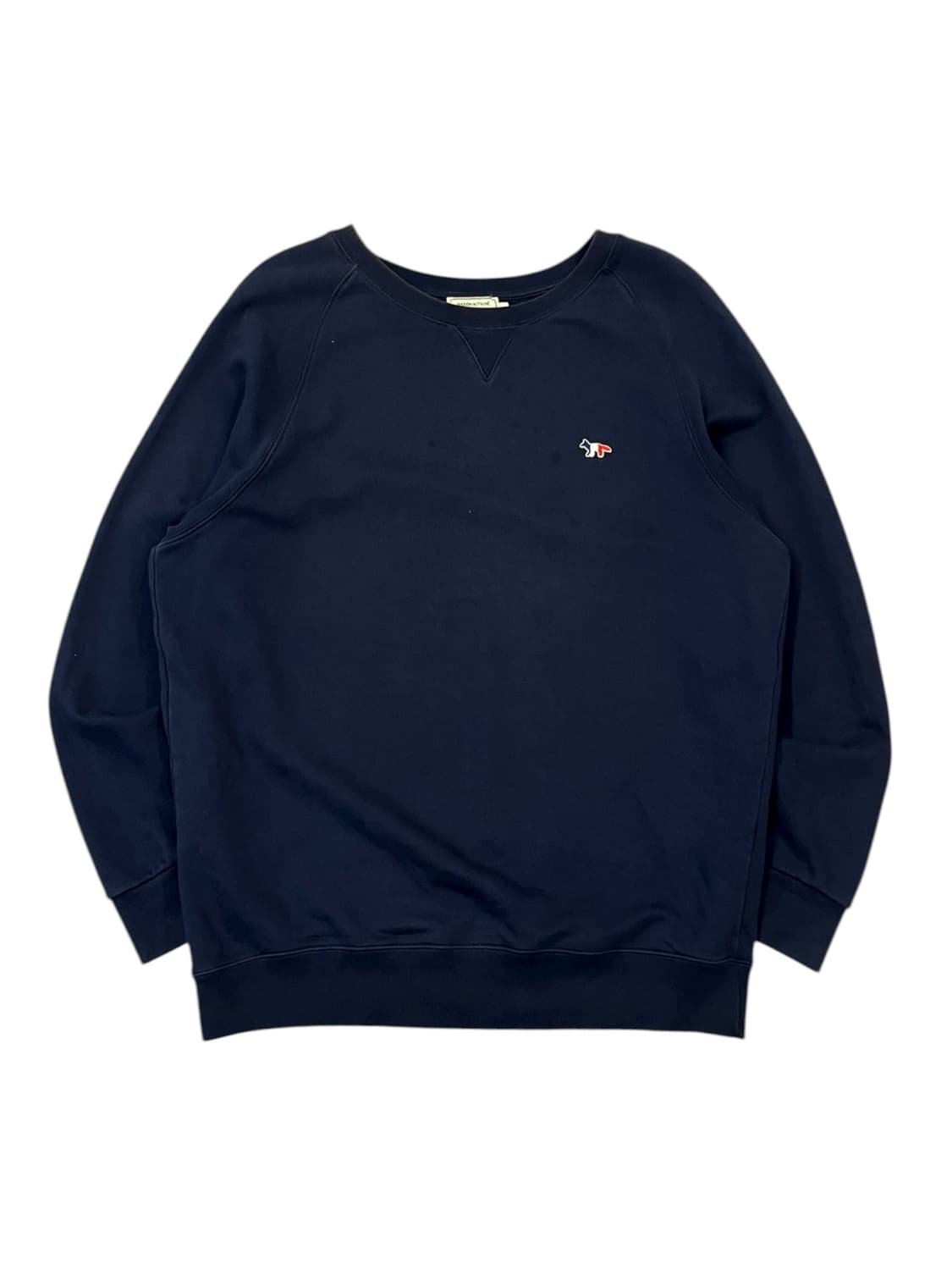 메종키츠네 맨투맨 네이비 2XL #csz1860 상품이미지3