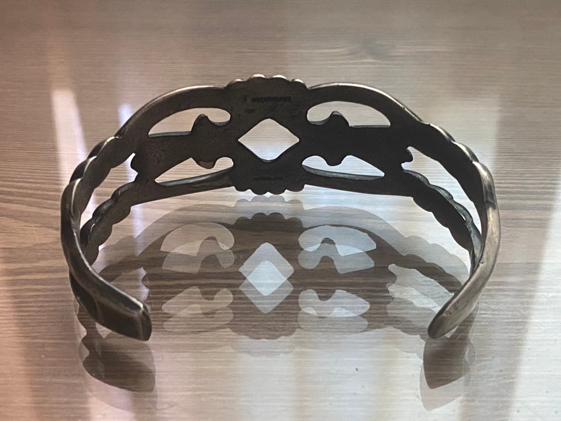 모건 (MORGAN) 인디언주얼리 나바호 팔찌 뱅글 판매합니다. 상품이미지6