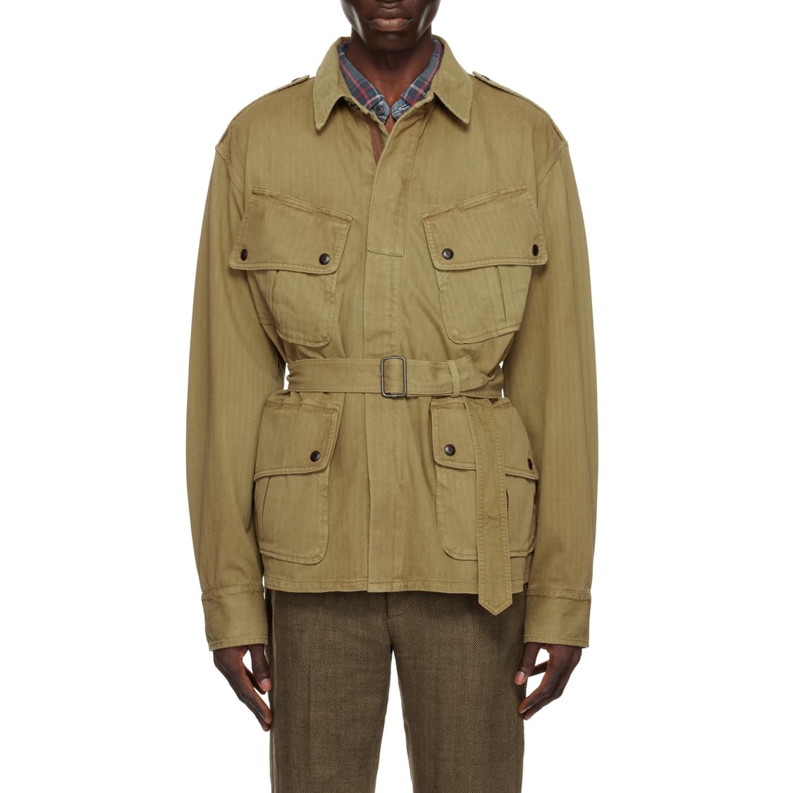 RRL 24FW 니트 헤링본 트윌 자켓 M사이즈 더블알엘 상품이미지3