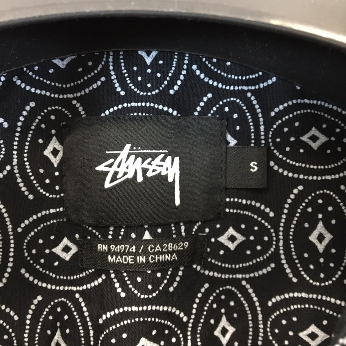 Stussy 스투시 (국내판) 패턴 반팔셔츠 95 사이즈  상품이미지6